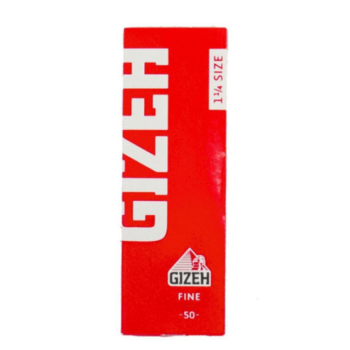 PAPELILLOS GIZEH ROJO 1 1/4"